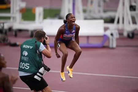Melissa Jefferson-Wooden 200m world champ