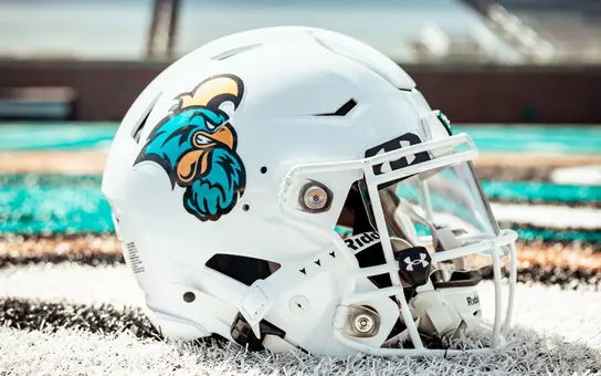 White Football Helmet 26