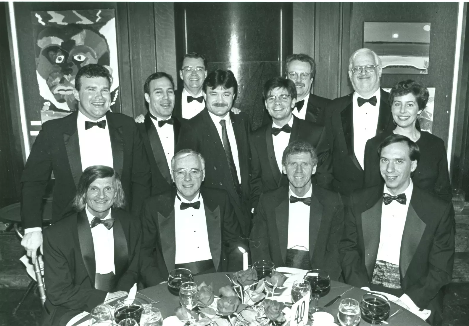 Steinman at Fencing Banquet