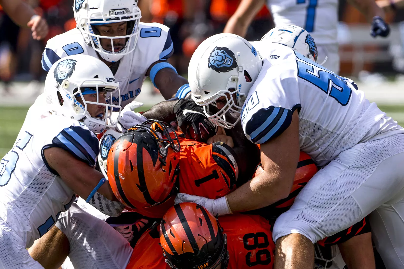 Football: Columbia at Princeton, Oct. 2, 2021.