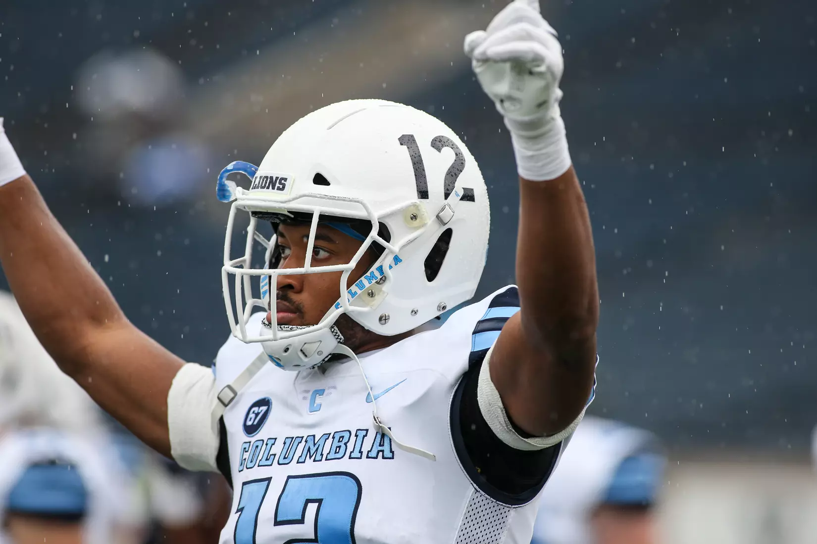 Oct. 30, 2021; New Haven, Connecticut, USA; during an Ivy League matchup between Columbia and Yale at the Yale Bowl. Photo by Clarus Studios.
