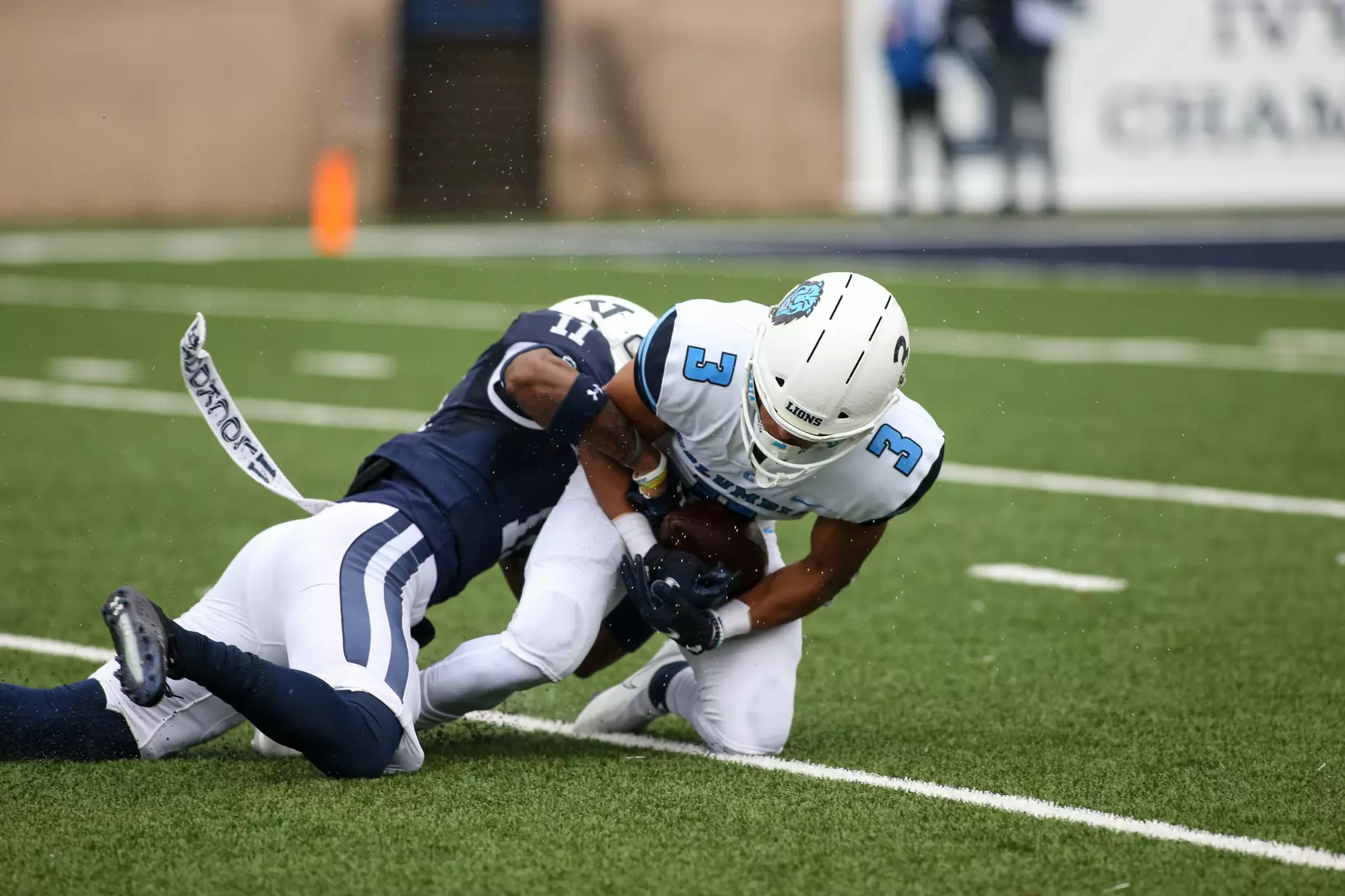 Oct. 30, 2021; New Haven, Connecticut, USA; during an Ivy League matchup between Columbia and Yale at the Yale Bowl. Photo by Clarus Studios.