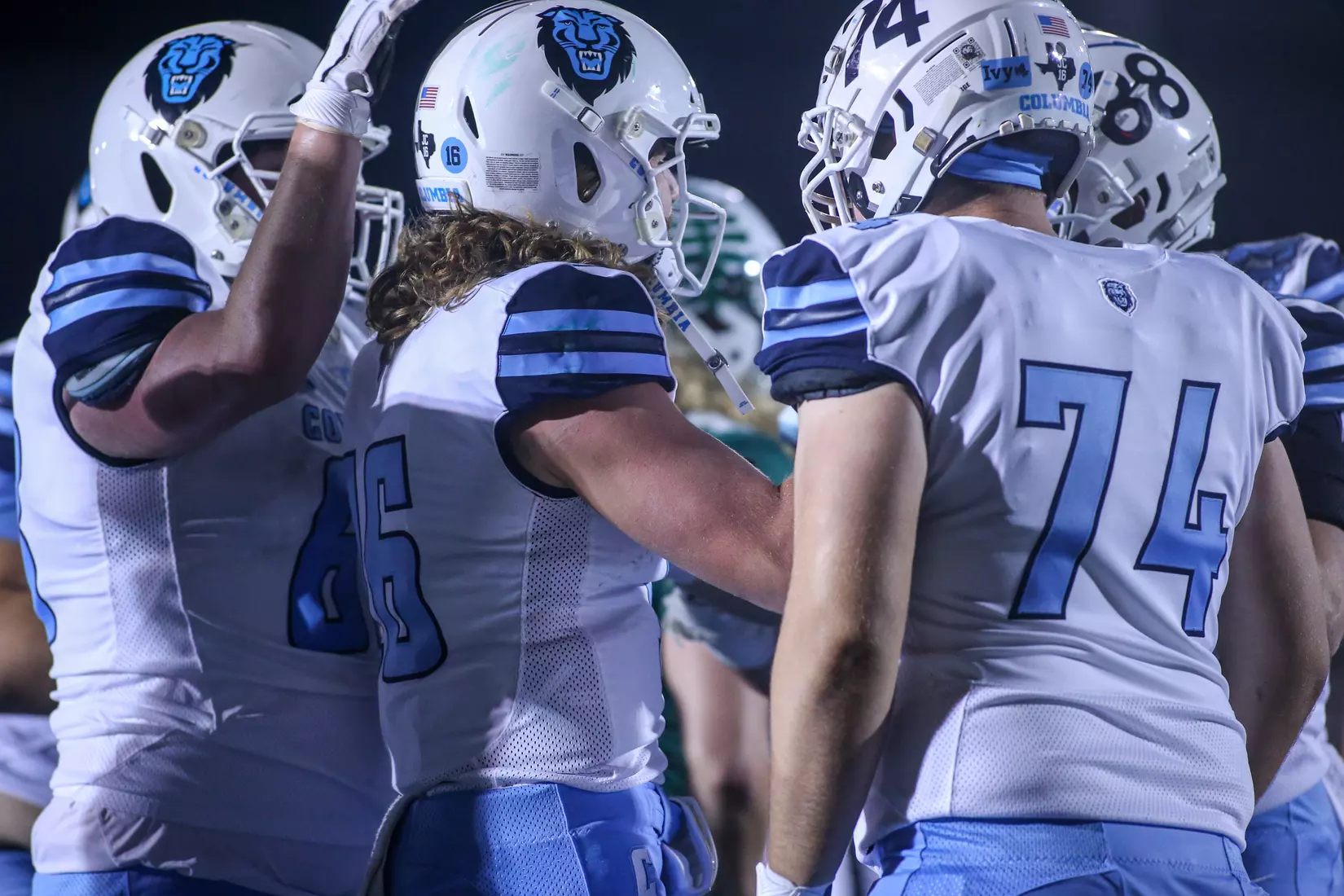 Oct. 22, 2021; Hanover, New Hampshire, USA; during an Ivy League matchup between Columbia and Dartmouth at the Memorial Field. Photo by Foley-Photography.