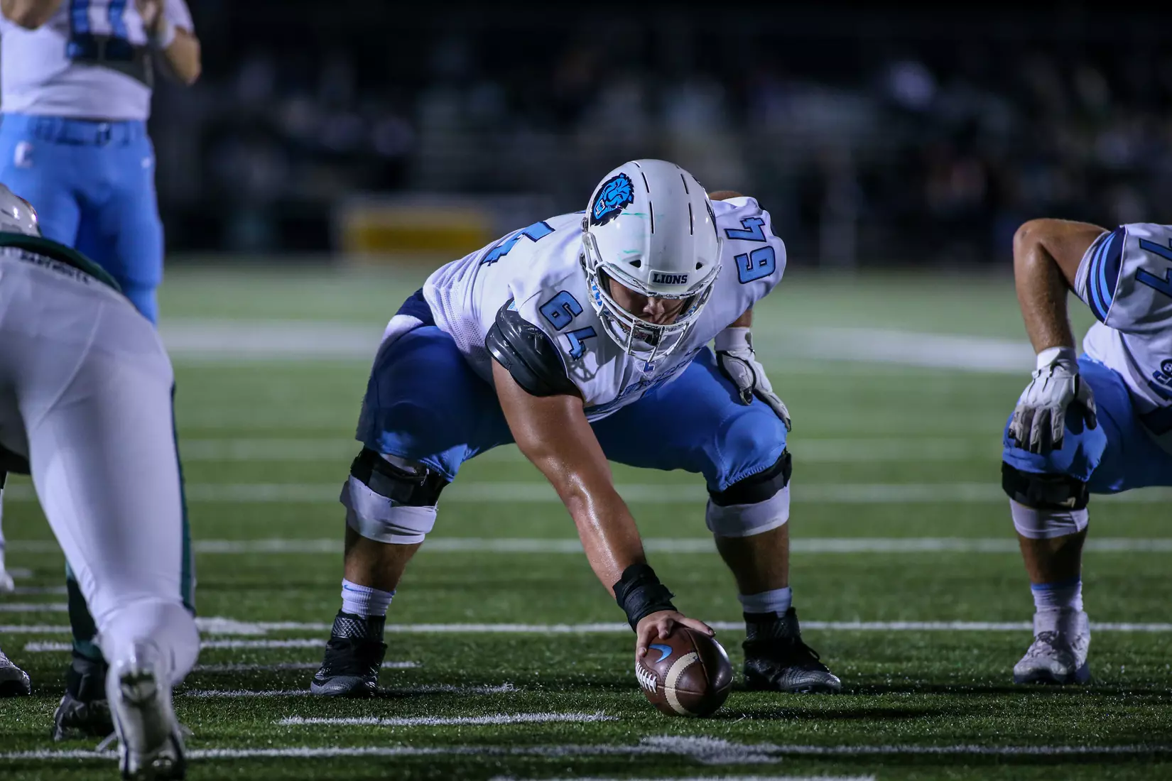 Oct. 22, 2021; Hanover, New Hampshire, USA; during an Ivy League matchup between Columbia and Dartmouth at the Memorial Field. Photo by Foley-Photography.