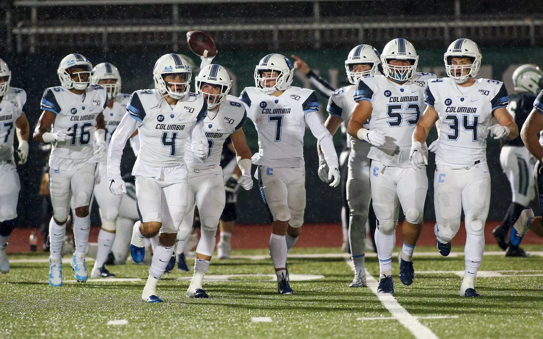 Oct. 25, 2019; Hanover, New Hampshire, USA; during an Ivy League matchup between Columbia and Dartmouth at Memorial Stadium. Mandatory Credit: © Brian Foley for Columbia Athletics.