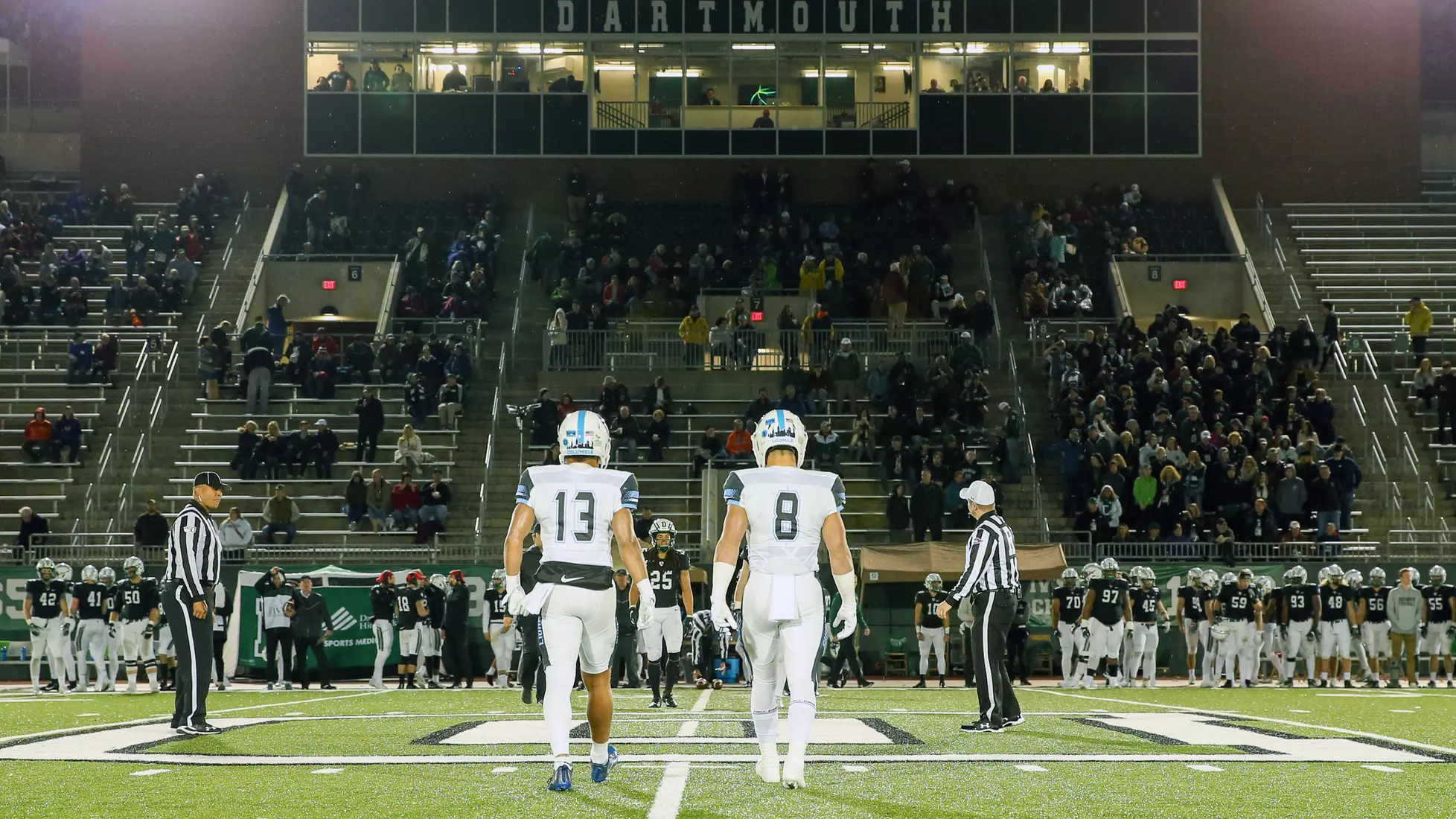 Oct. 25, 2019; Hanover, New Hampshire, USA; during an Ivy League matchup between Columbia and Dartmouth at Memorial Stadium. Mandatory Credit: © Brian Foley for Columbia Athletics.