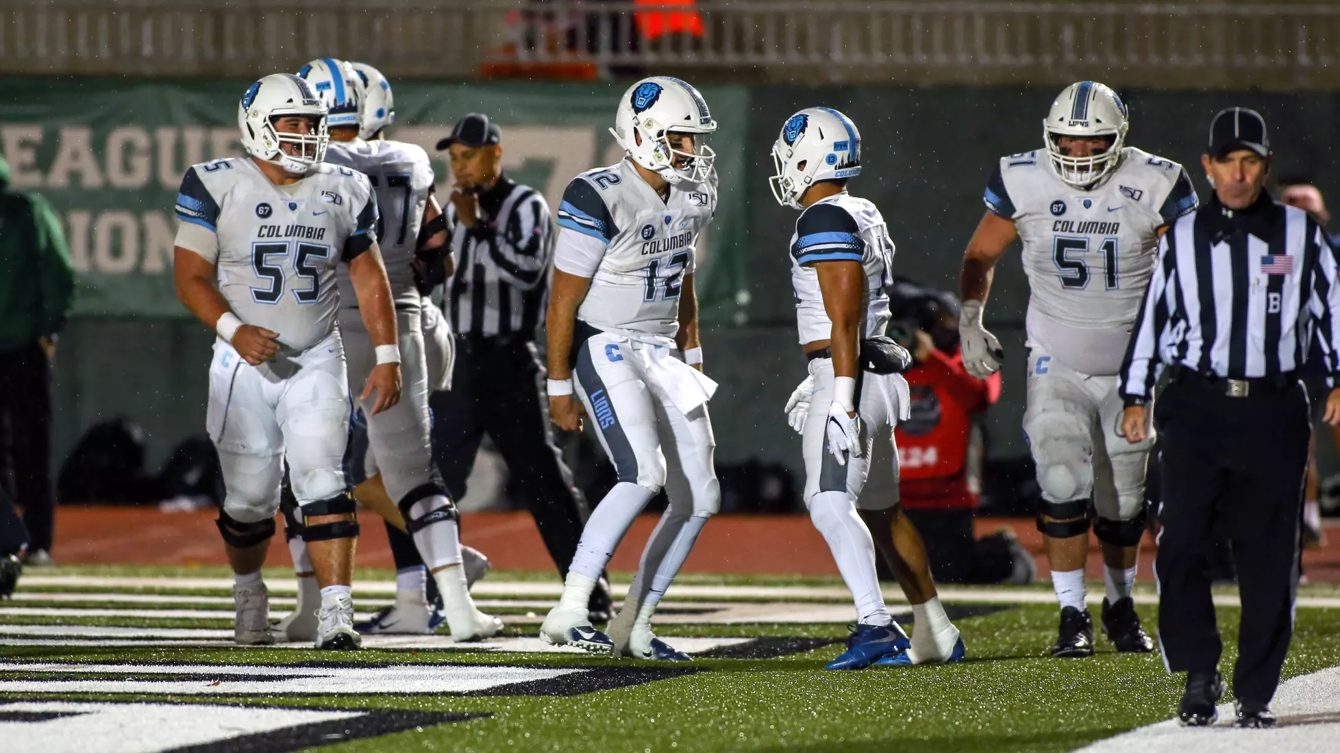 Oct. 25, 2019; Hanover, New Hampshire, USA; during an Ivy League matchup between Columbia and Dartmouth at Memorial Stadium. Mandatory Credit: © Brian Foley for Columbia Athletics.
