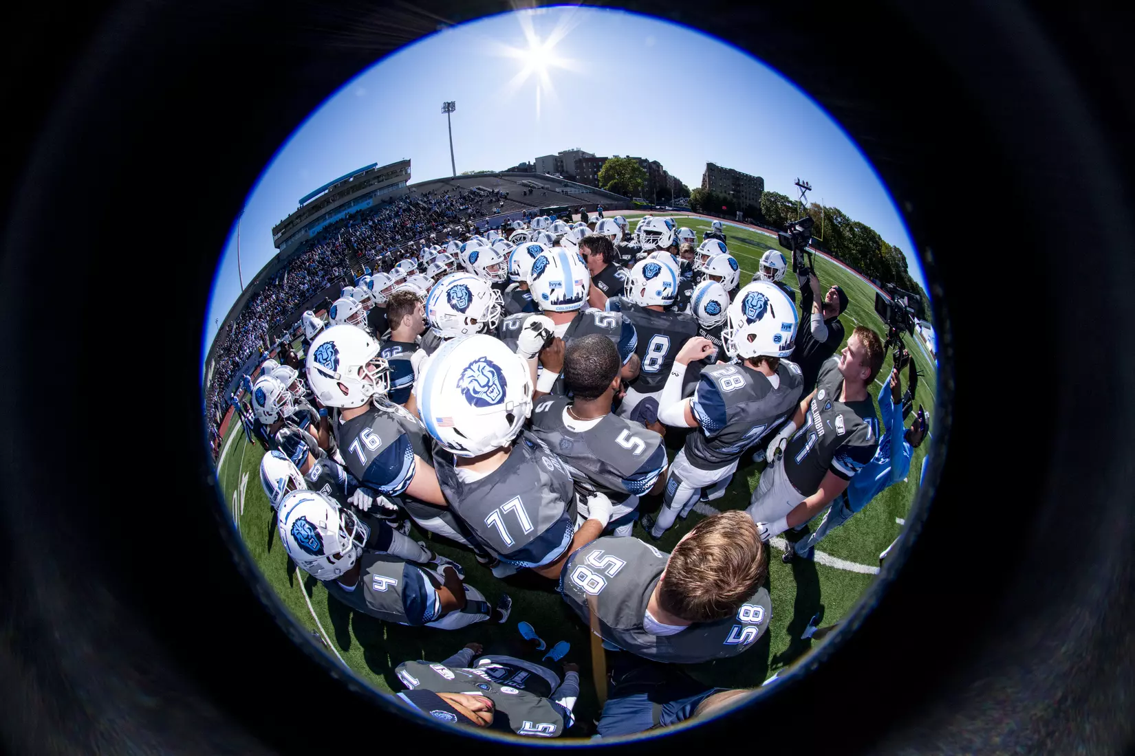 Columbia football defeats Penn, 44-6, in the homecoming game at Wien Stadium
