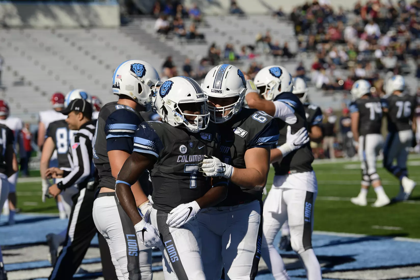 Columbia football defeats Penn, 44-6, in the homecoming game at Wien Stadium