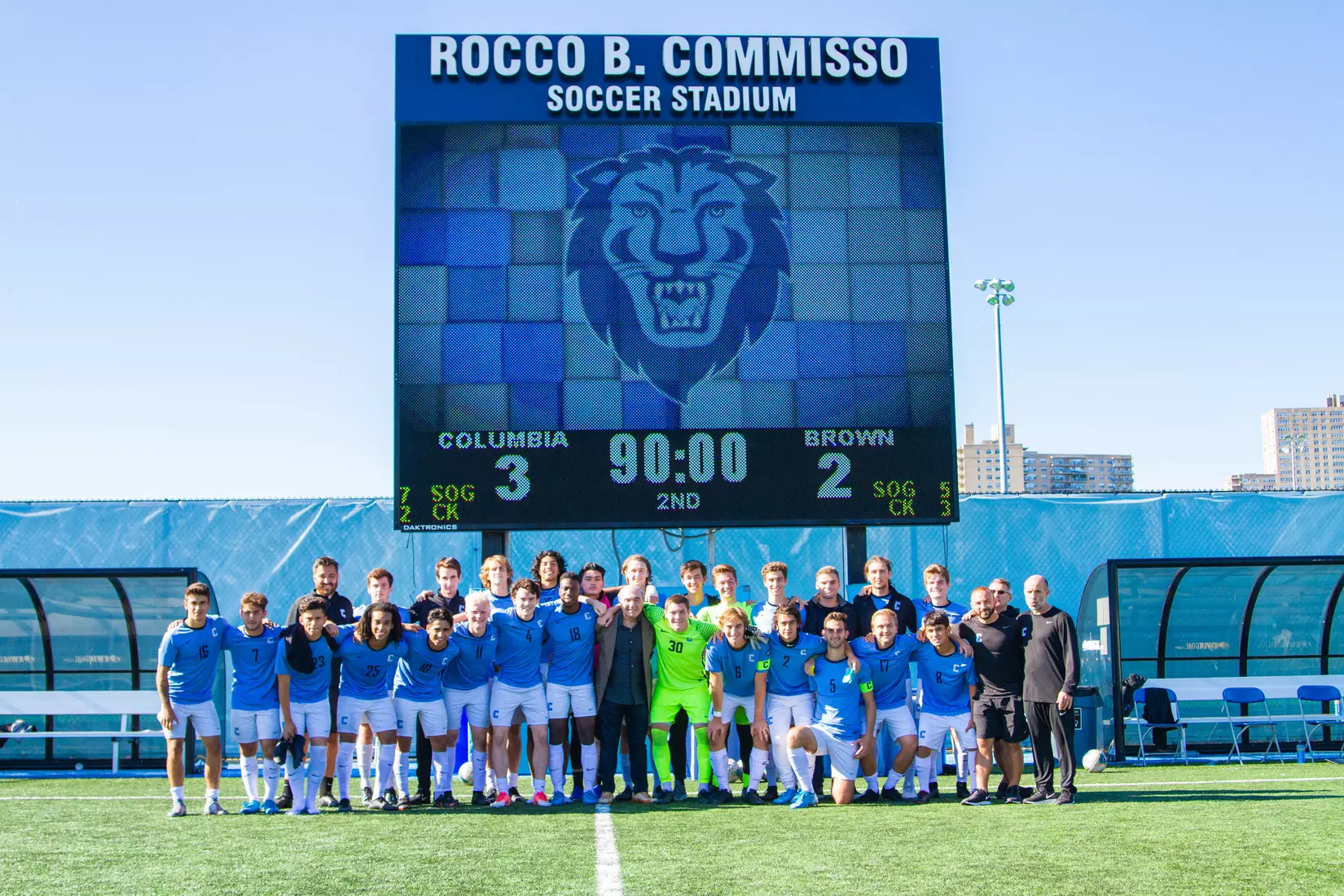 Columbia defeated Brown 3-2 in its 2019 Ivy League opener.