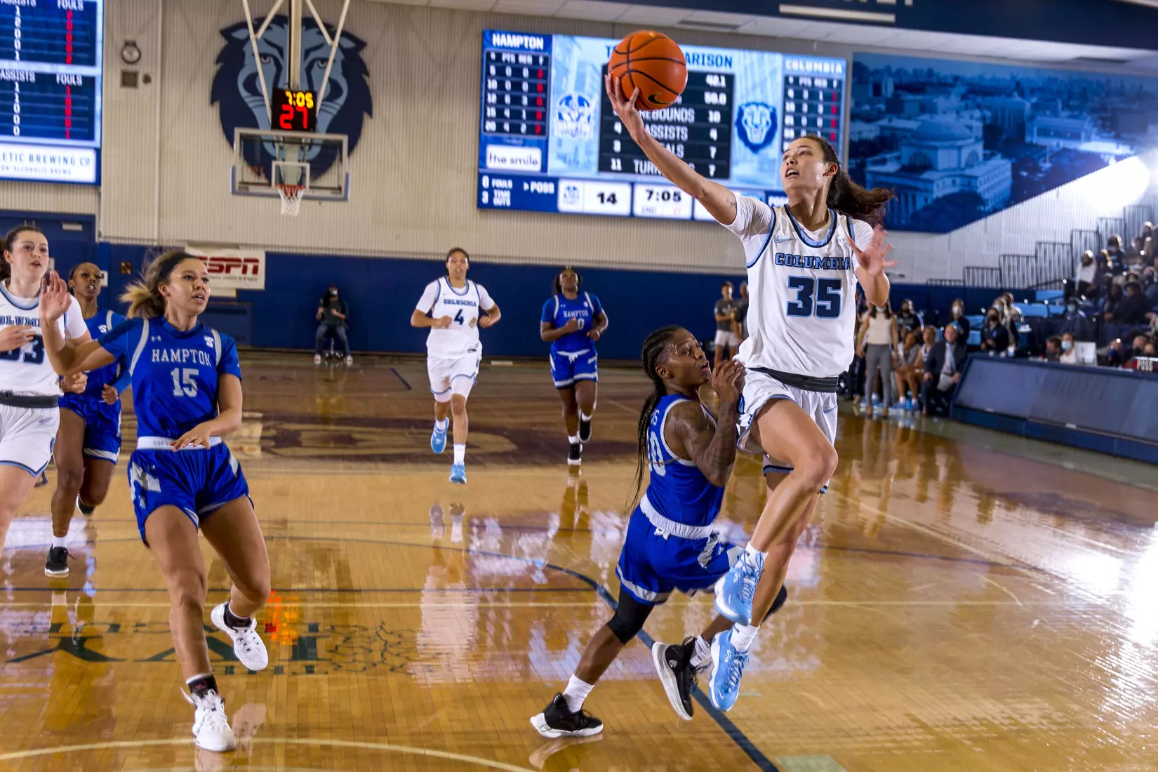 Columbia vs. Hampton (Nov. 9, 2021)