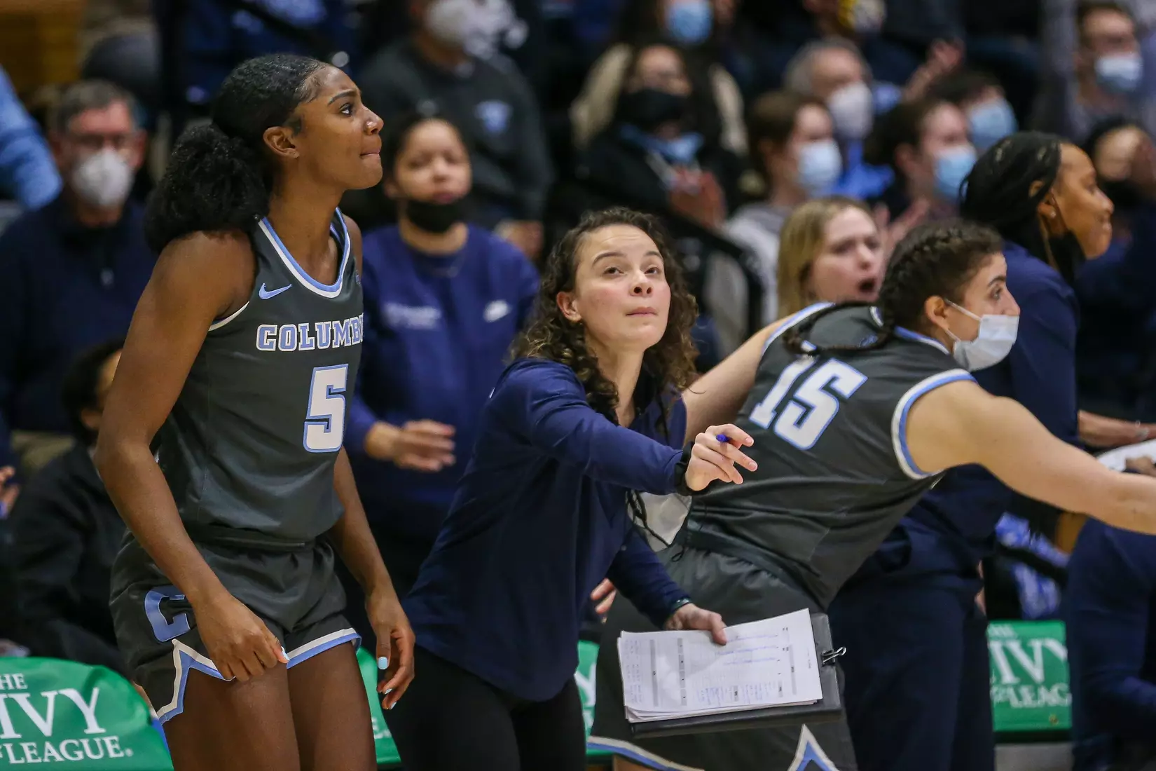 Mar. 12, 2022; Allston, Massachusetts, USA; during the 2022 Ivy League Final by a score of 77-59 over the Columbia Lions Photo by Brian Foley for Foley-Photography.com.