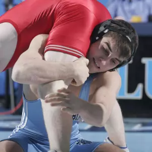 Wrestling Splits Triangular Meet