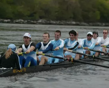 Lightweight Varsity Opens Rowing Season with Fine Showing