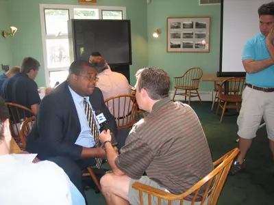 Wilson a Key Figure at His First Ivy League Media Day