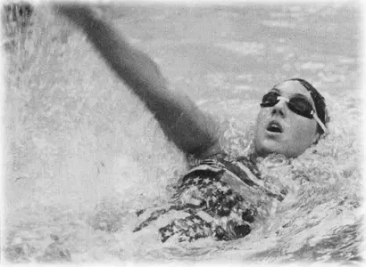 Profile of Lion Swimming Great Cristina Teuscher on Ivy League 50th Site