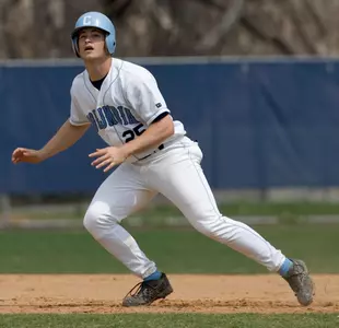 Baseball Splits Twin Bill with Yale