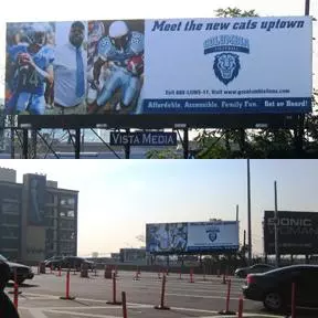 Columbia Football Gets Around Town... On Billboards!
