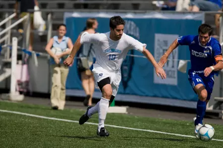 Men's Soccer Drops 2-1 Decision to Adelphi