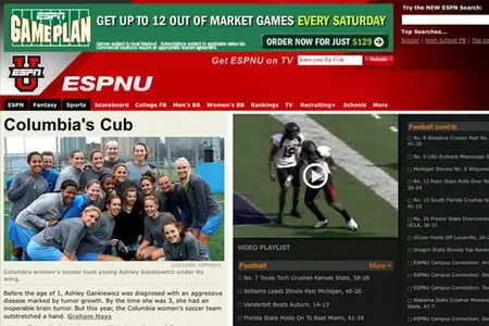 Columbia Women's Soccer and Sophie Reiser Featured on ESPN.com