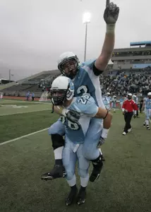 Football Uses All-Around Effort to Defeat Cornell, 17-7, on Senior Day