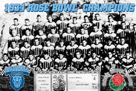 75 Years Ago: Columbia wins Rose Bowl!