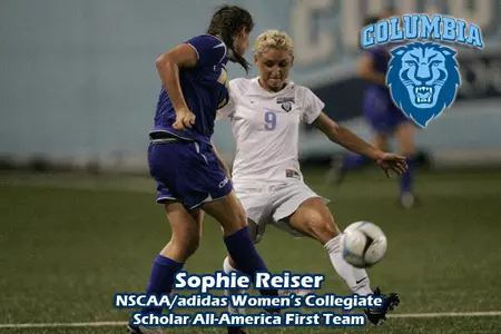 Sophie Reiser Becomes First Scholar All-American in Women's Soccer Team History