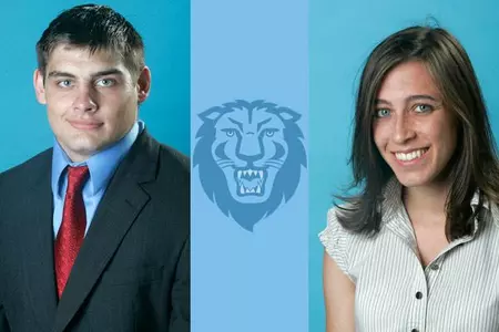 Megan Lessard, Lou Miller Named November Student-Athletes of the Month