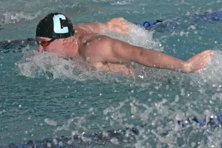 Men's Swimming Defeats Bucknell, 158-83