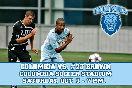 Men's Soccer Hosts #23 Brown in Ivy League Opener on Saturday