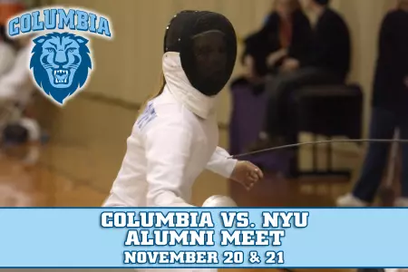 Columbia Fencing Set to Start Its Season with Pair of Exhibitions