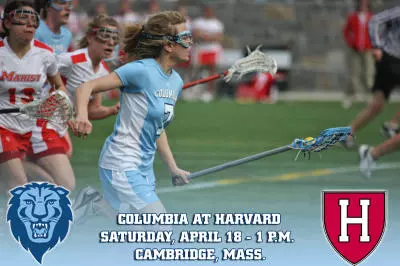Lacrosse Travels to Harvard for Ivy League Matchup