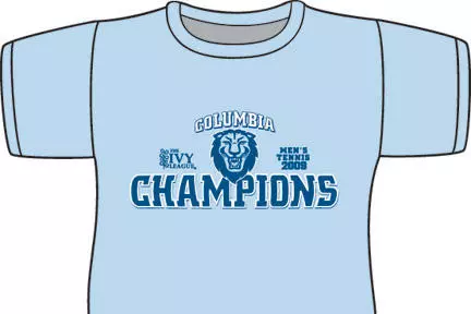 Men?s Tennis Ivy League Champions Shirt Now Available in the Lion Store