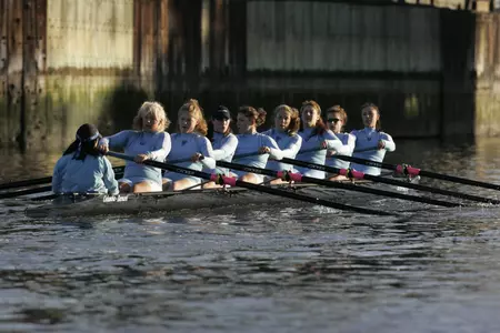 Women's Rowing Braves the Elements at Head of the Charles