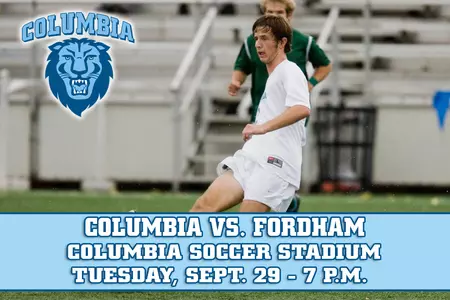 Men's Soccer Continues Homestand With Match Against Fordham on Tuesday