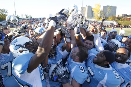Fourth-Quarter Heroics Help Football to Inaugural Empire State Bowl Victory Over Cornell, 20-17
