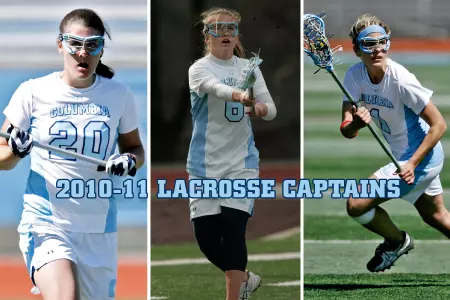 Gallagher, Geronimos, Gattinella Named 2010-11 Lacrosse Captains
