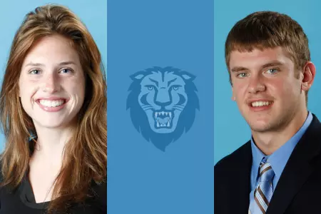 Brackett, McDonough Named November Student-Athletes of the Month