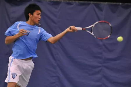 Men's Tennis Opens ECAC Tournament with 4-3 Win over Boston College