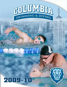 2009-10 Men's Swimming & Diving Media Guide
