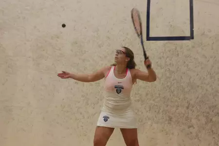 No. 13 Bates Overpowers Women's Squash