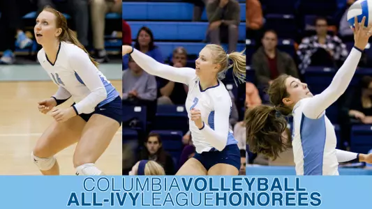 Volleyball Has Three Athletes Earn All-Ivy League Honors