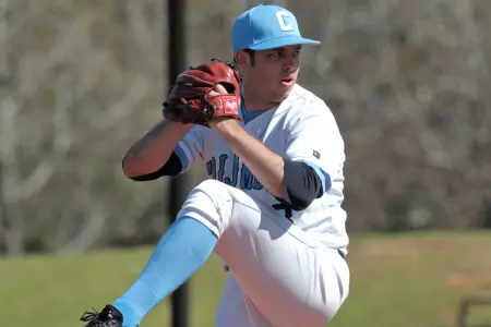 Fourteen-Hit Output in Game Two Backs Whitaker's Complete Game as Lions Split at Yale