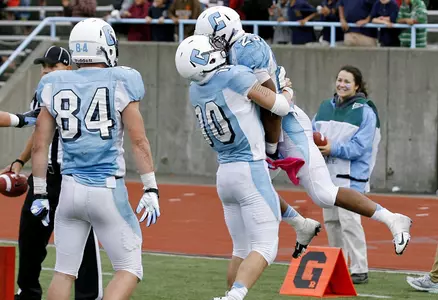 Late Touchdown Leads Football Past Yale, 26-22