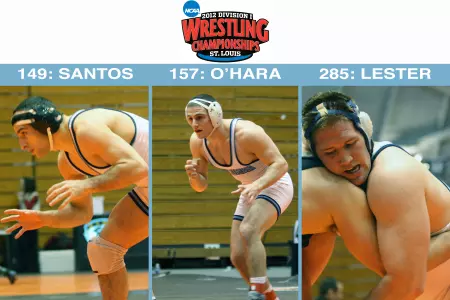 NCAA Wrestling Field Set; Lester, O'Hara, Santos To Represent Columbia