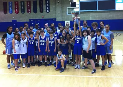 Women's Basketball Leads Clinic for the Gateway School