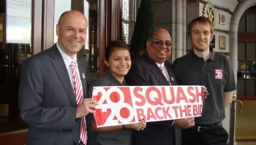 Columbia Student-Athlete Reyna Pacheco Assists in Bid to Add Squash to the 2020 Olympics