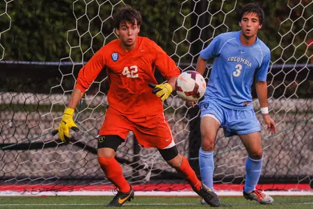 Jackson Stops Penalty Kick in Overtime, Preserves 0-0 Tie Against Penn