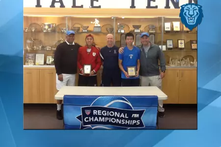 Lin Wins Northeast Regional ITA Singles Title