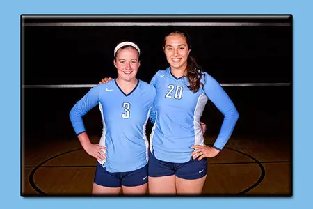 Volleyball Honors Seniors in Final Home Weekend, Hosts Harvard, Dartmouth